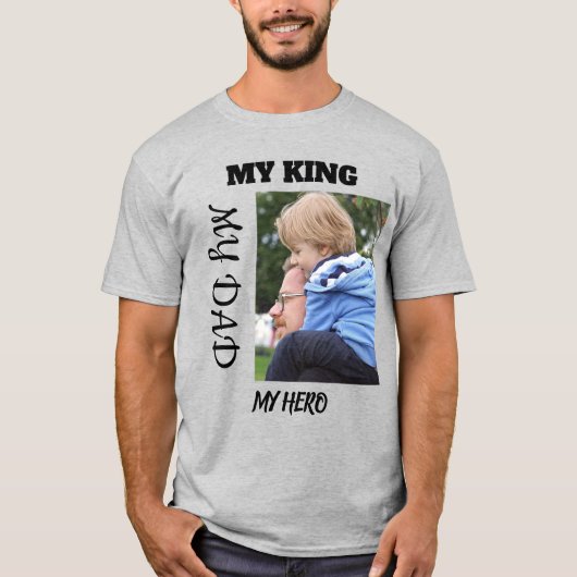 Een buitengewone vader vieren – Gepersonaliseerd T-shirt (Voorkant)