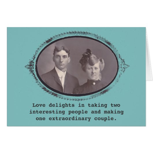 Een buitengewoon koppel foto (Voorkant Horizontaal)