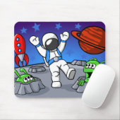 Een buitenruimteavontuur muismat (Met muis)
