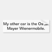 een bumpersticker (Voorkant)