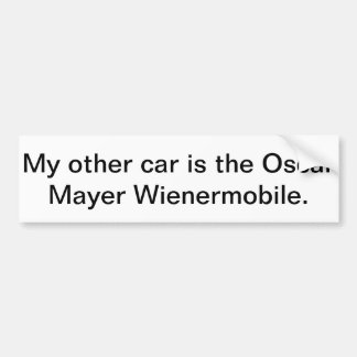 een bumpersticker