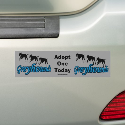 Een Bumpersticker aannemen (Op auto)