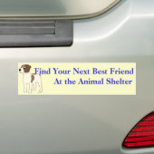 Een Bumpersticker aannemen op vrijdag 18 (Op auto)