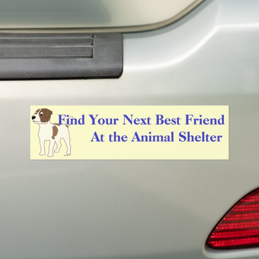 Een Bumpersticker aannemen op vrijdag 18 (Op auto)