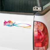 Eén Bumpersticker gebeden (Op Truck)