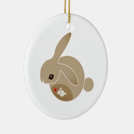 een BUN in de oven Keramisch Ornament (Rechts)