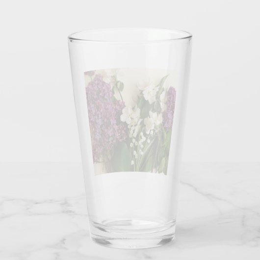 Een bunch van lentevloeren glas (Achterkant)