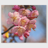 Een bunch van zoete Sakura Cherry Blossom Cadeaupapier (Vlak)