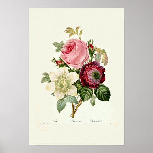 Een bundel bloemen poster (Voorkant)