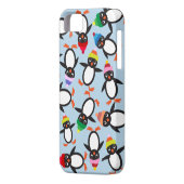 Een bundel Cute Penguins Collage Phone Case (Achterkant Links)