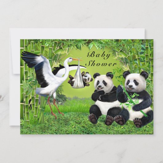 Een bundel Joy Baby shower Kaart (Voorkant)