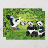 Een bundel Joy Baby shower Kaart (Voorkant / Achterkant)