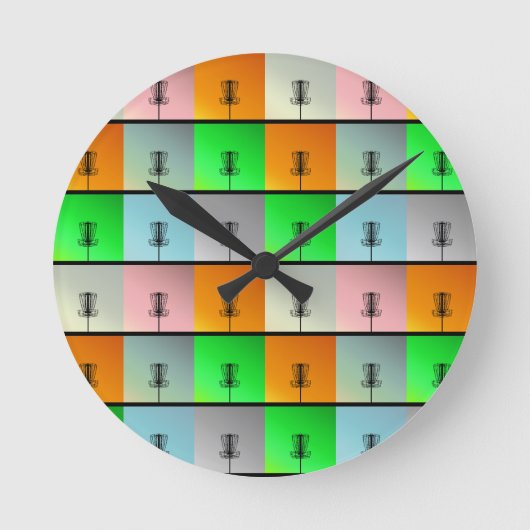 Een bundel manden ronde klok (Voorkant)