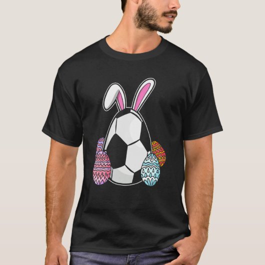 Een bundel met een Football paaspaasmakerbrok T-shirt (Voorkant)