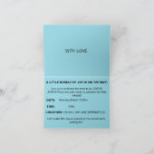 EEN BUNDEL VAN VREUGDE VIERING BEDANKKAART (Binnen)