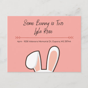 Een Bunny Birthday Kaart
