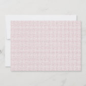 Een Bunny Birthday Party fotouitnodiging Kaart (Achterkant)