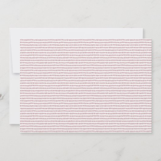 Een Bunny Birthday Party fotouitnodiging Kaart (Achterkant)