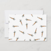 Een Bunny Boy Birthday Bedankkaart (Achterkant)