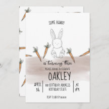 Een Bunny Boy Birthday