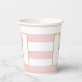 Een Bunny draait één (Bunny Ears)-DOUANE Papieren Bekers (Links)