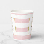 Een Bunny draait één (Bunny Ears)-DOUANE Papieren Bekers (Rechts)