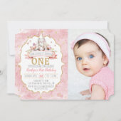 Een Bunny draait een eerste uitnodiging van de ver (Voorkant)