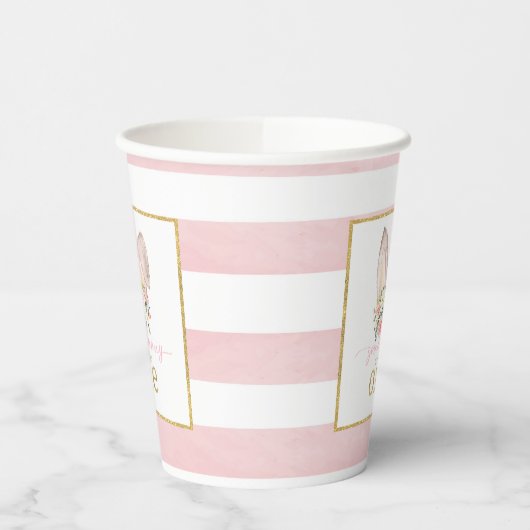 Een Bunny draait om één (Bunny Ears) feestje-beker Papieren Bekers (Links)