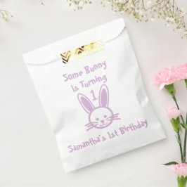 Een Bunny draait om een dag Bedankzakje