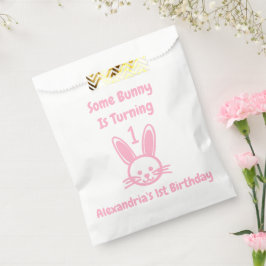 Een Bunny draait om een dag Bedankzakje
