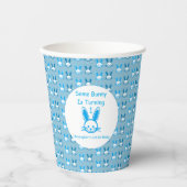 Een Bunny draait om een dag Papieren Bekers (Voorkant)