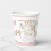 Een Bunny draait om één partijbekers Papieren Bekers (Achterkant)