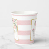 Een Bunny draait om één partijbekers Papieren Bekers (Links)