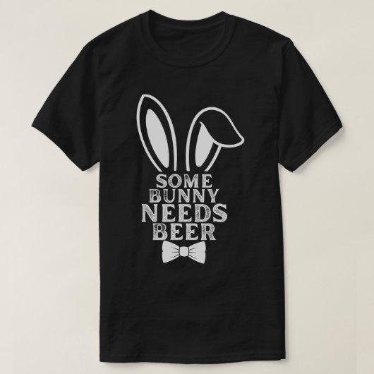 Een bunny heeft behoefte aan bijenpaasbunny Beer L T-shirt (Design voorkant)