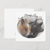 Een Bunny houdt van je (Voorkant / Achterkant)