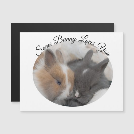 Een Bunny houdt van je (Voorkant / Achterkant)