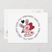 Een Bunny houdt van je Briefkaart (Voorkant / Achterkant)