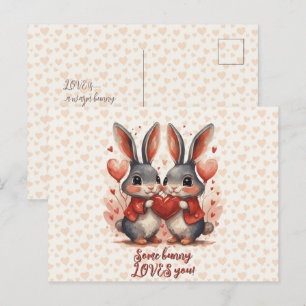 Een Bunny houdt van je Briefkaart