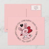 Een Bunny houdt van je Briefkaart (Voorkant / Achterkant)
