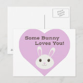 Een Bunny houdt van je Briefkaart (Voorkant / Achterkant)