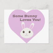 Een Bunny houdt van je Briefkaart (Voorkant)