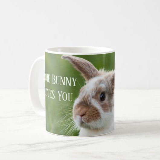 Een Bunny houdt van je Koffiemok (Voorkant links)