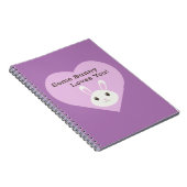 Een Bunny houdt van je Notitieboek (Rechterzijde)