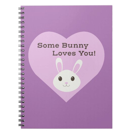 Een Bunny houdt van je Notitieboek (Voorkant)