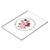 Een Bunny houdt van je Notitieboek (Linkerzijde)