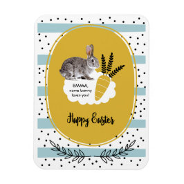 Een Bunny houdt van je. Paasmakersnetten Magneet