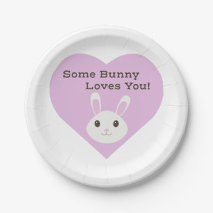 Een Bunny houdt van je Papieren Bordje