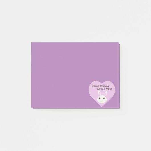 Een Bunny houdt van je Post-it® Notes (Voorkant)