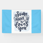 Een Bunny houdt van je Spandoek (Horizontaal)