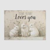 Een Bunny houdt van je Tissuepapier (Voorkant)